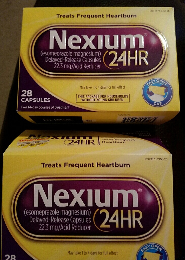 NIB nexium 24 hr capsules